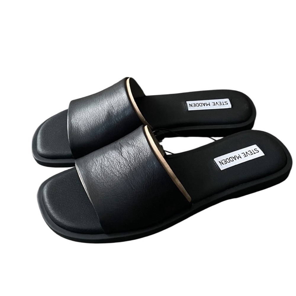 Steve Madden Women's Leather Sandals - Picture 4 of 8